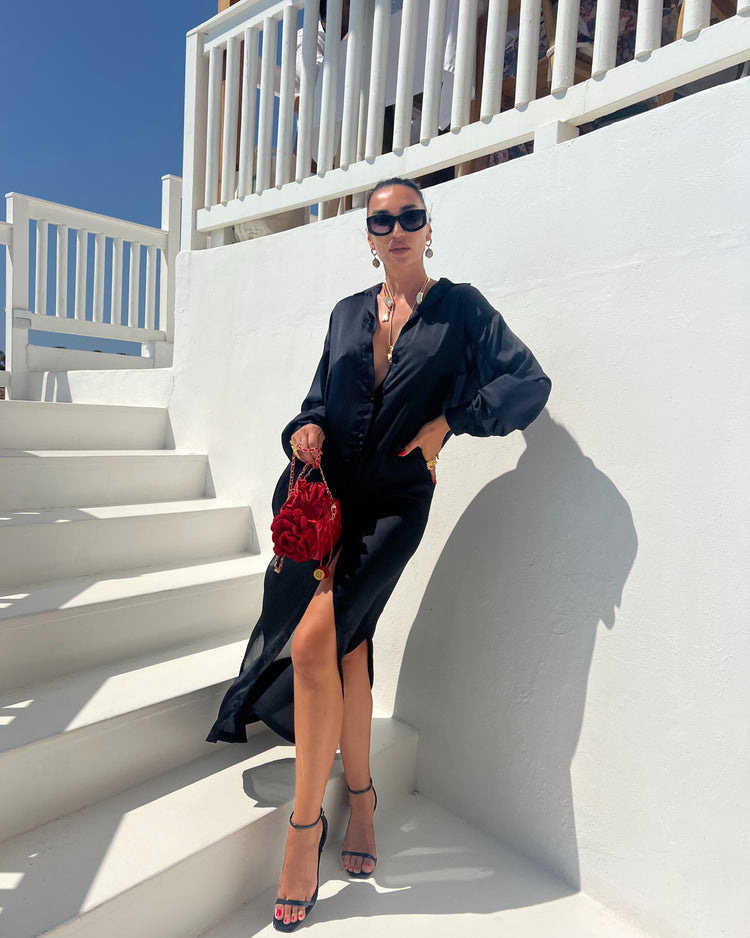 Easy Maxi Shirt Dress