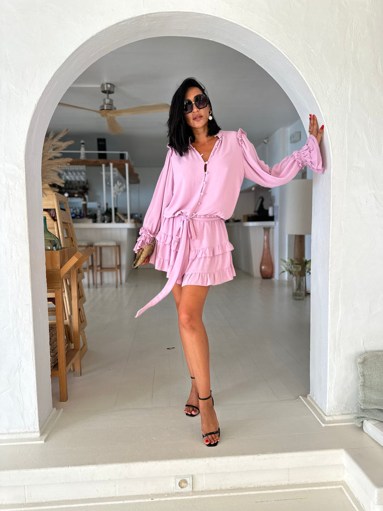 Athena Ruffle Dress