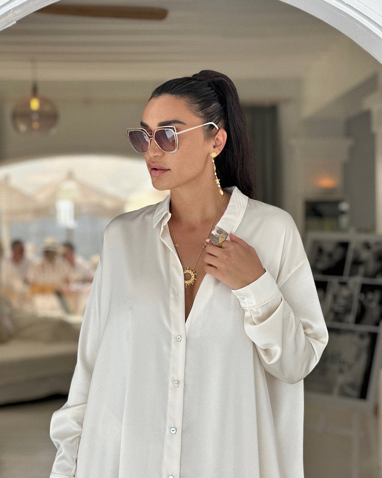 Easy Maxi Shirt Dress